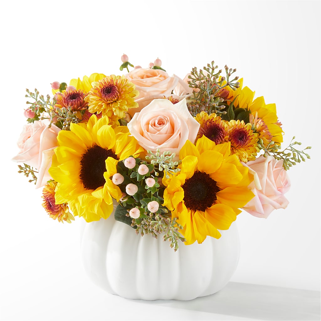 Pumpkin to Talk About Bouquet – Rhodes Family Price Chopper, Branson MO