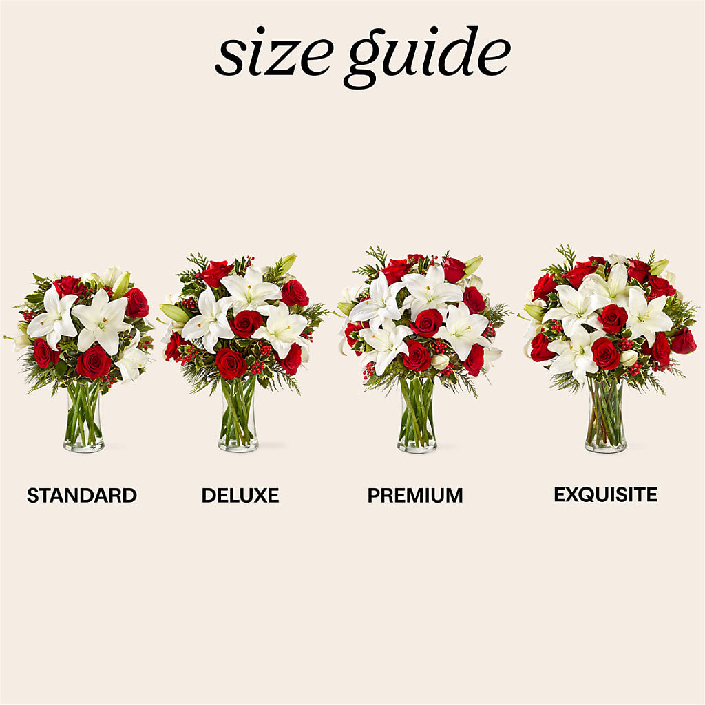Sparkling Snowflakes Bouquet – Rhodes Family Price Chopper, Branson MO