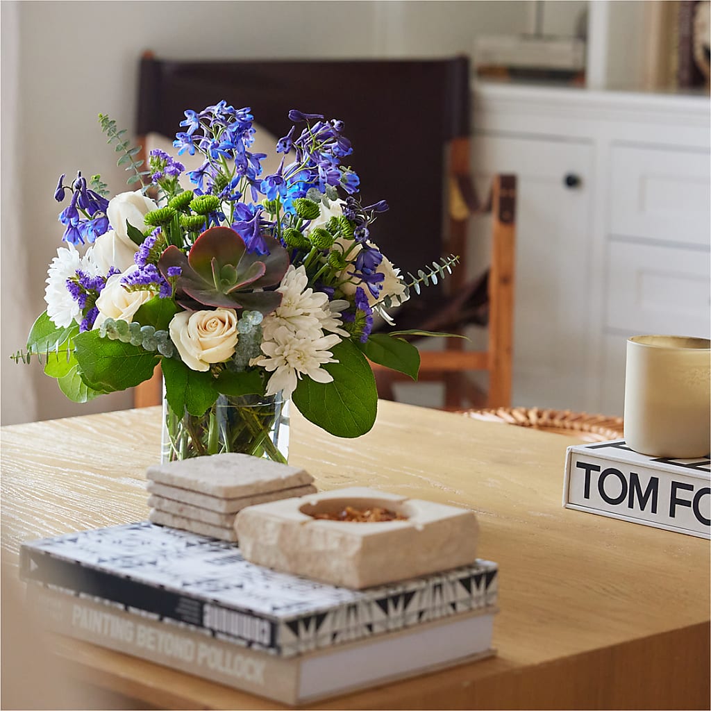 Cerulean Waves Bouquet – Rhodes Family Price Chopper, Branson MO