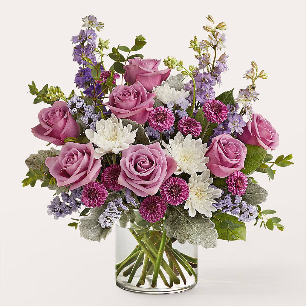 Violet Frost Bouquet – Rhodes Family Price Chopper, Branson MO