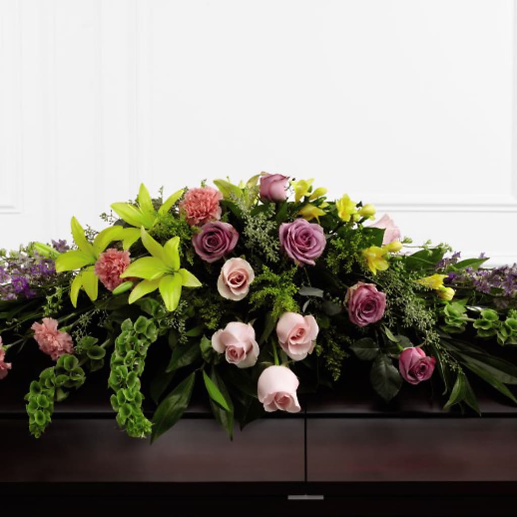 Forever Beloved Casket Spray – Rhodes Family Price Chopper, Branson MO
