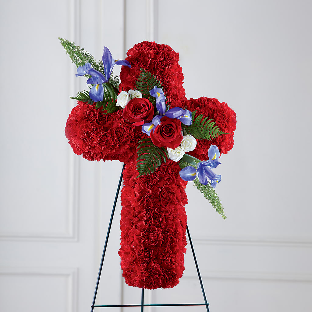 Faithful Hero Floral Cross – Rhodes Family Price Chopper, Branson MO