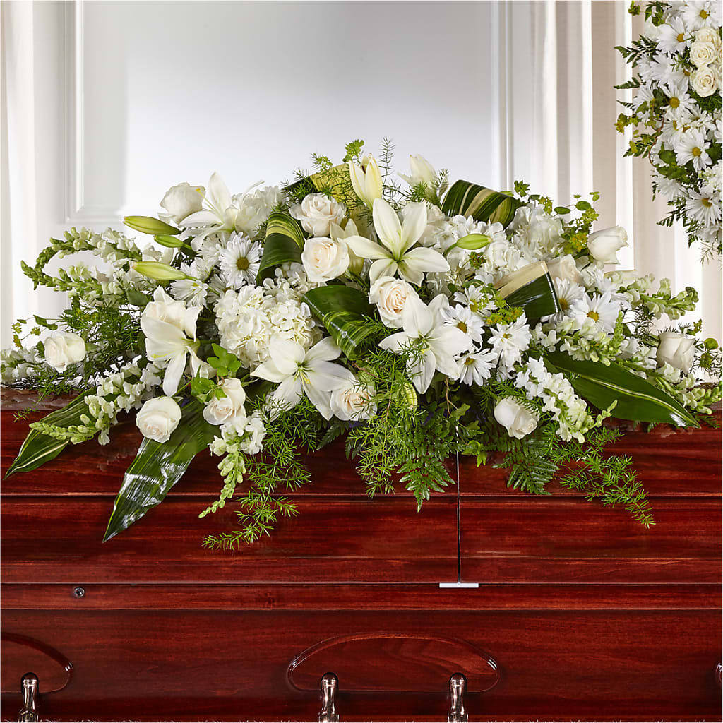 Abundance Casket Spray – Rhodes Family Price Chopper, Branson MO