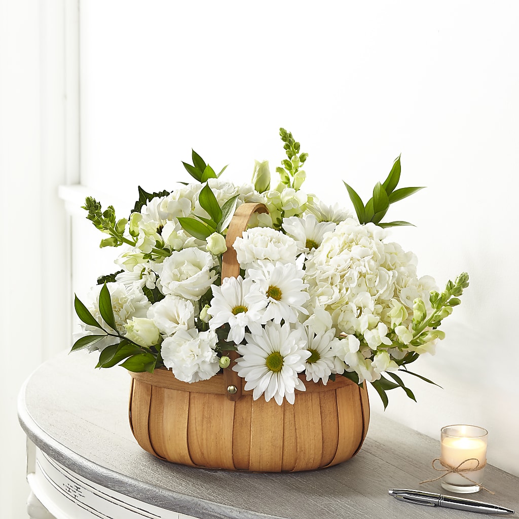 Pure Ivory Basket – Rhodes Family Price Chopper, Branson MO
