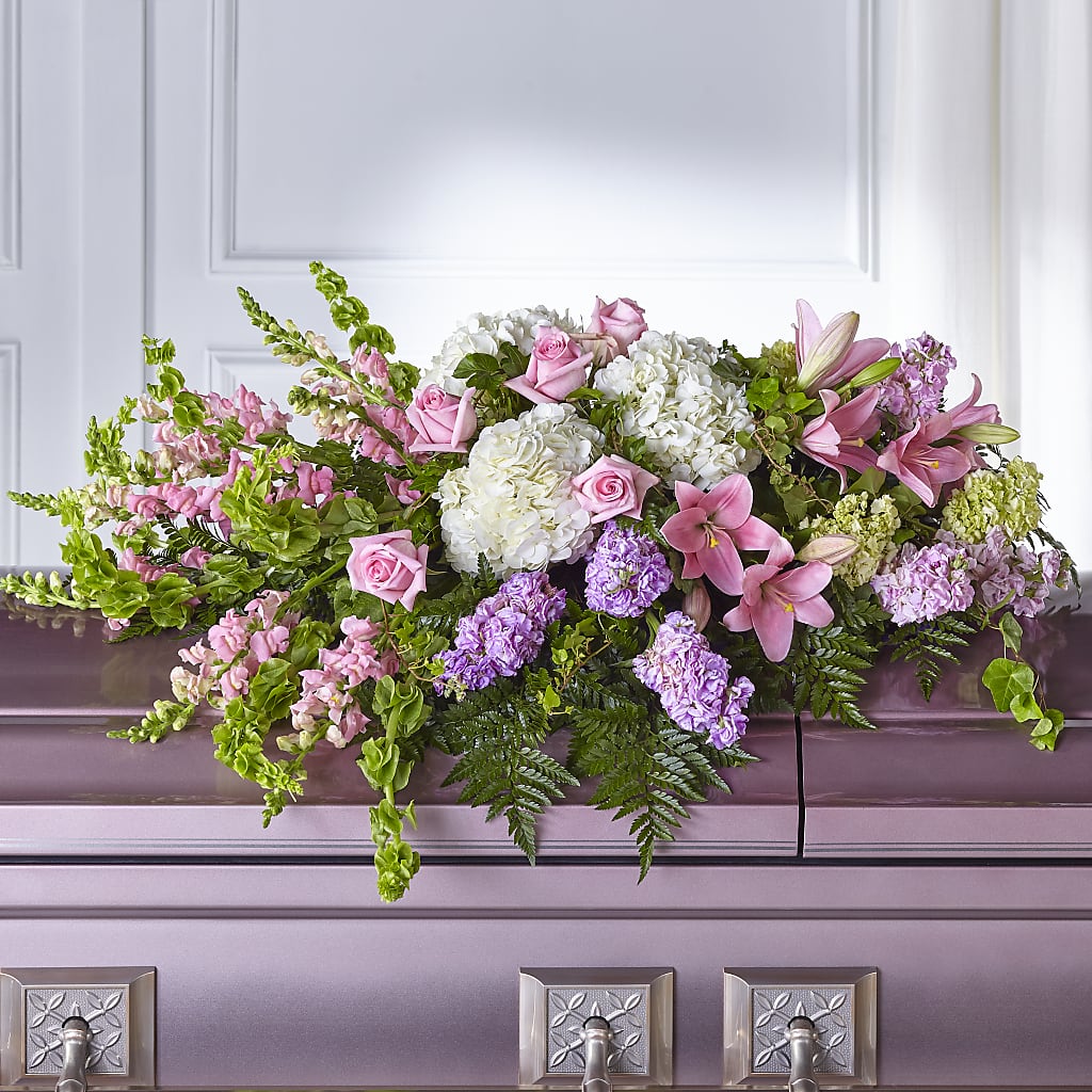 Life's Gratitude Casket Spray – Rhodes Family Price Chopper, Branson MO
