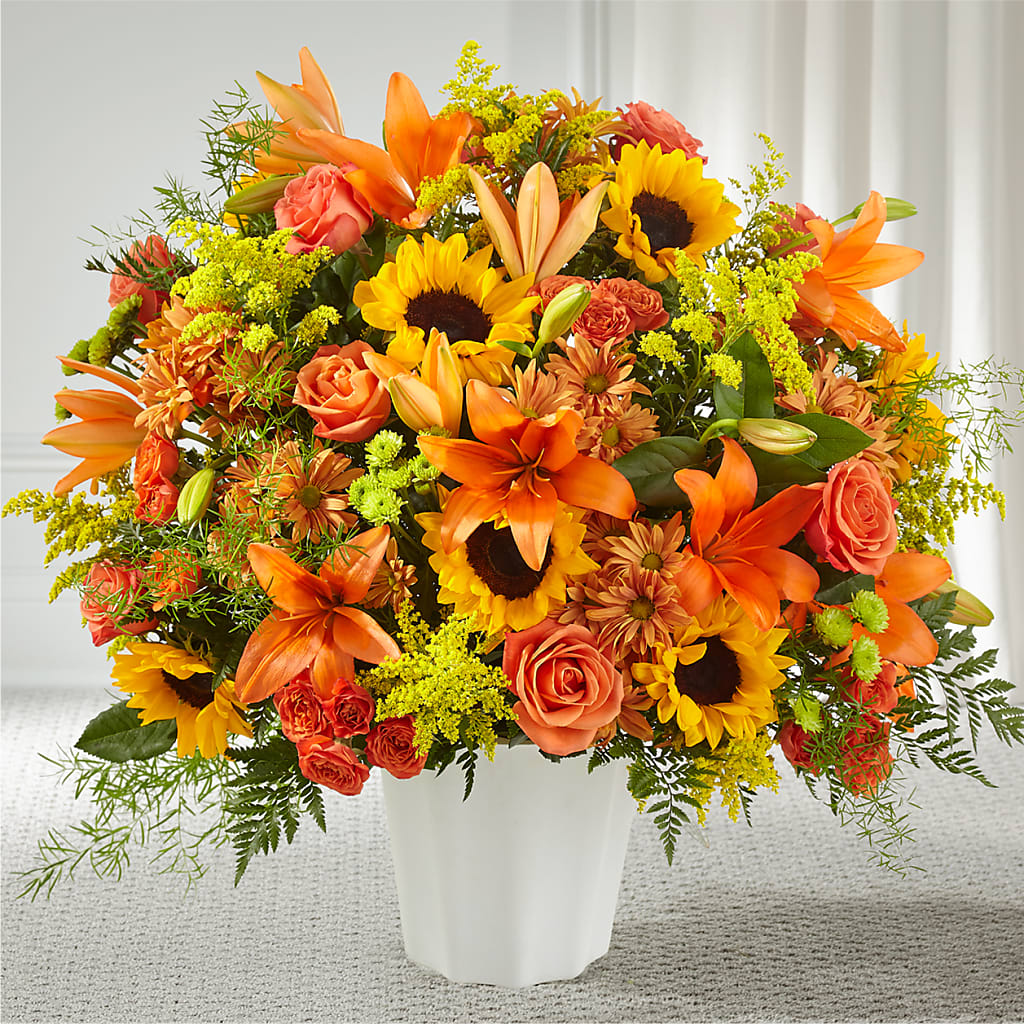 Harvest Thoughts Floor Basket – Rhodes Family Price Chopper, Branson MO