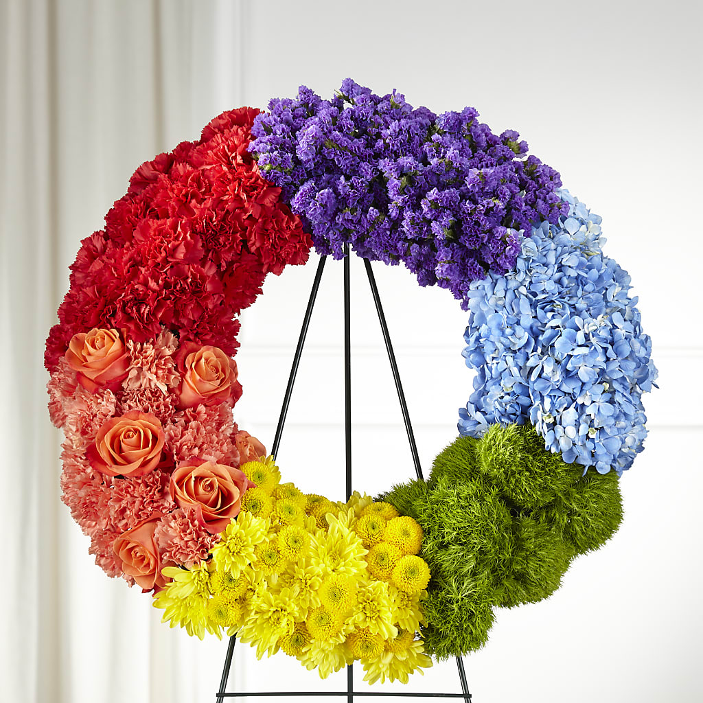 Circle of Love Wreath – Rhodes Family Price Chopper, Branson MO