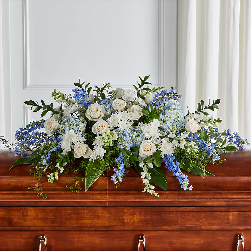 Timeless Essence Casket Spray – Rhodes Family Price Chopper, Branson MO