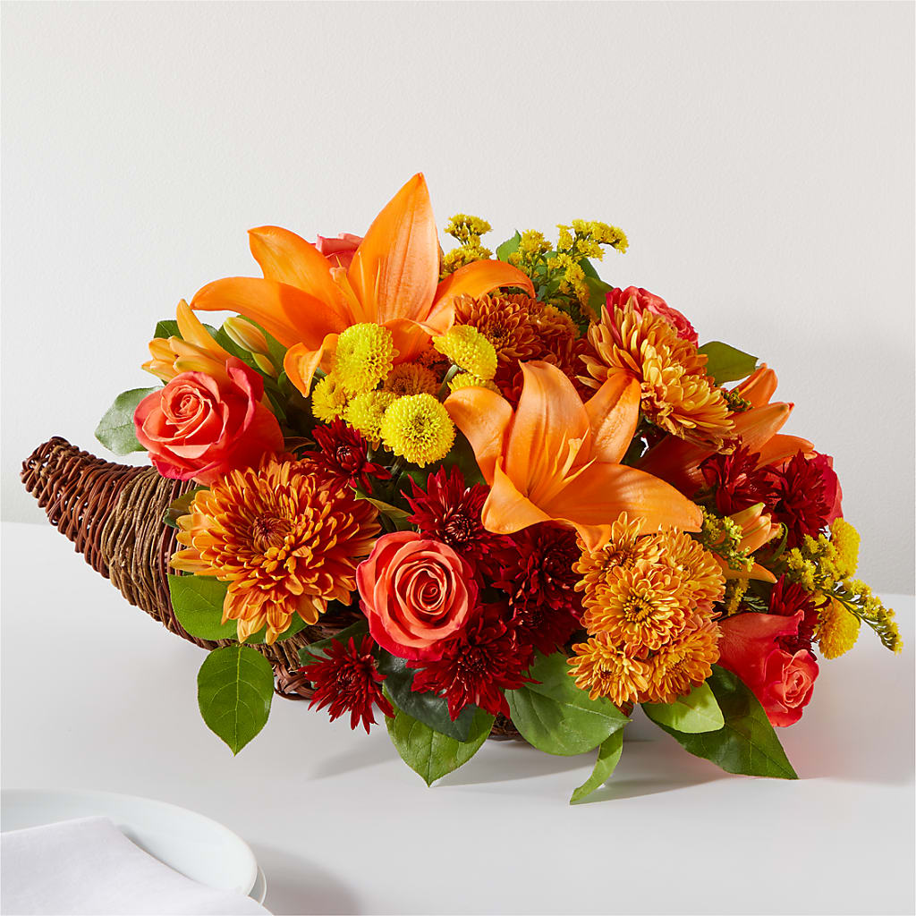 Bouquet of Blessings Cornucopia – Rhodes Family Price Chopper, Branson MO