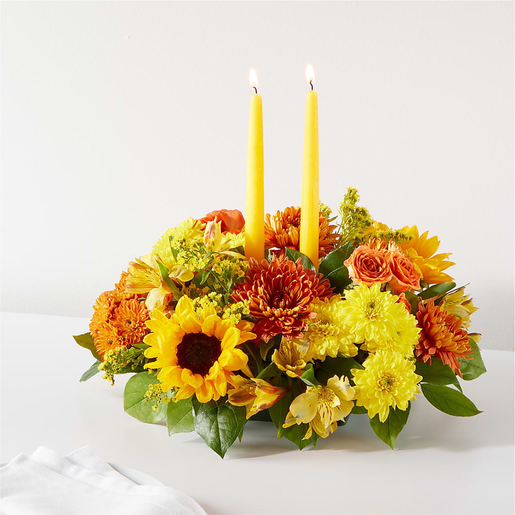 Autumn Harmony Centerpiece – Rhodes Family Price Chopper, Branson MO