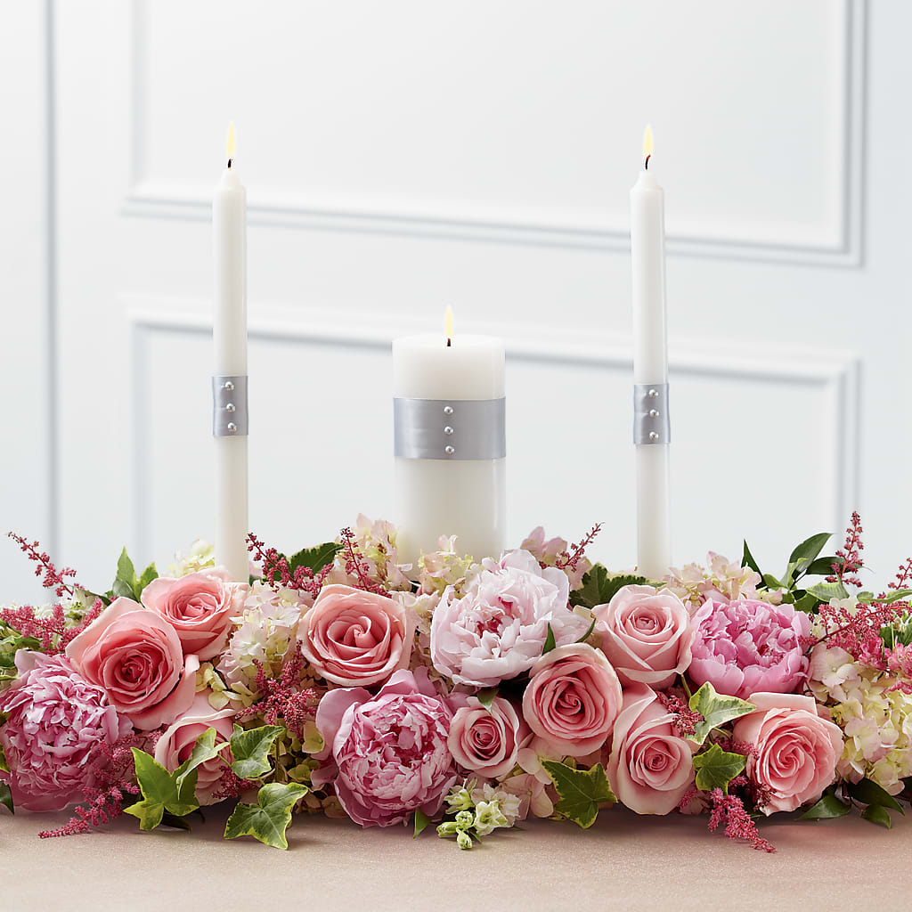 Worldwide Romance Unity Candle Arrangement – Rhodes Family Price Chopper, Branson MO
