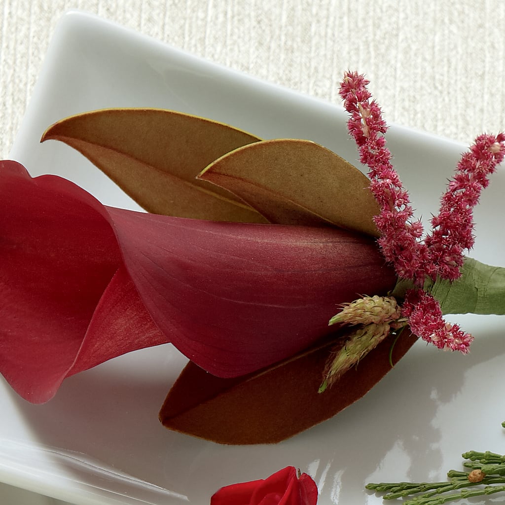 Red Calla Boutonniere – Rhodes Family Price Chopper, Branson MO