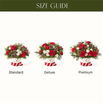 Jolly Snowman Bouquet –  Rhodes Family Price Chopper, Branson MO