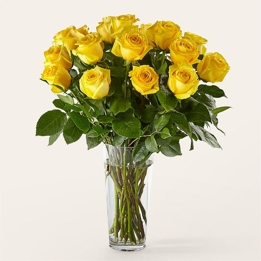 Long Stem Yellow Rose Bouquet –  Rhodes Family Price Chopper, Branson MO