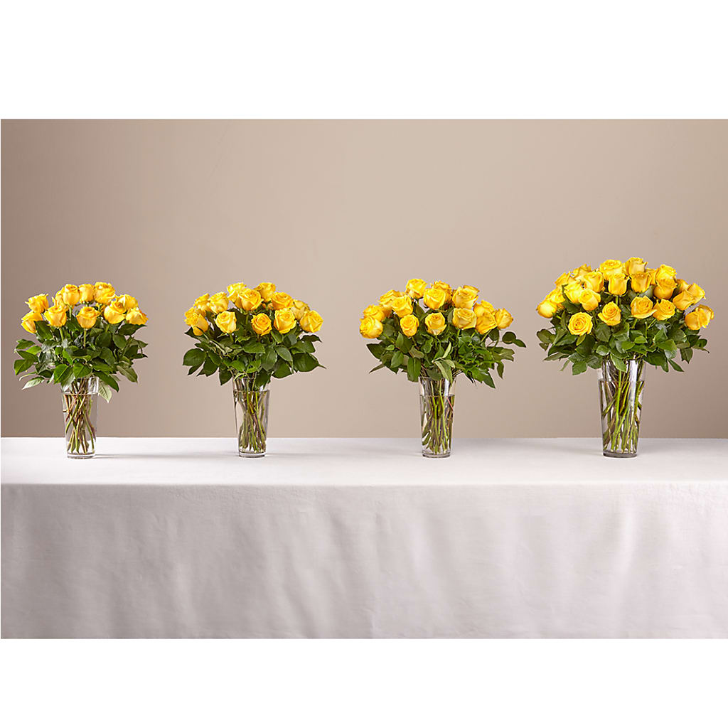Long Stem Yellow Rose Bouquet –  Rhodes Family Price Chopper, Branson MO