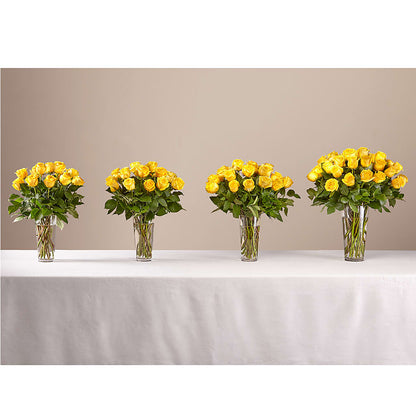 Long Stem Yellow Rose Bouquet –  Rhodes Family Price Chopper, Branson MO