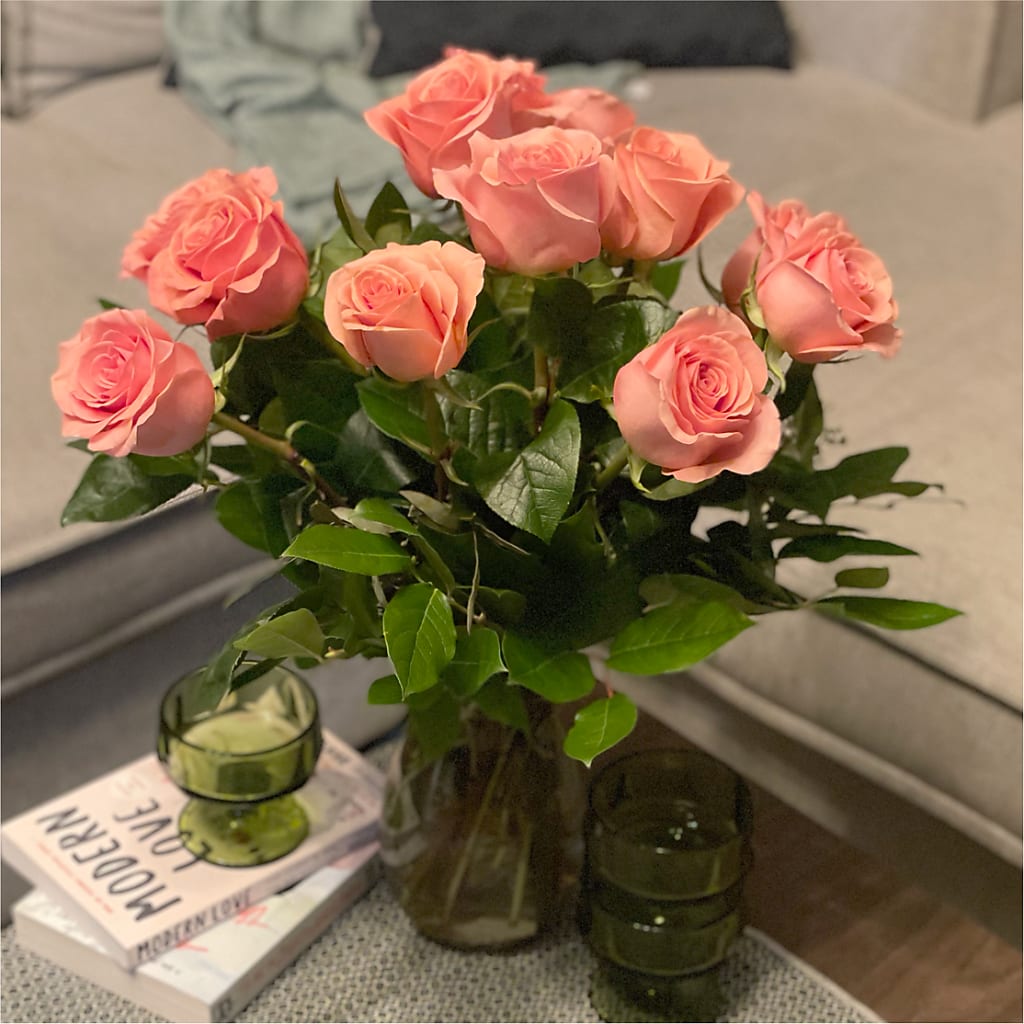Long Stem Pink Rose Bouquet –  Rhodes Family Price Chopper, Branson MO