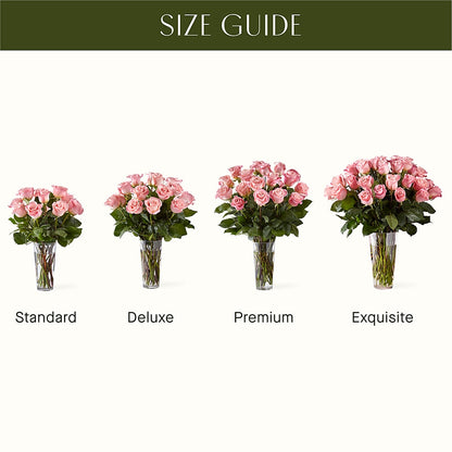 Long Stem Pink Rose Bouquet –  Rhodes Family Price Chopper, Branson MO