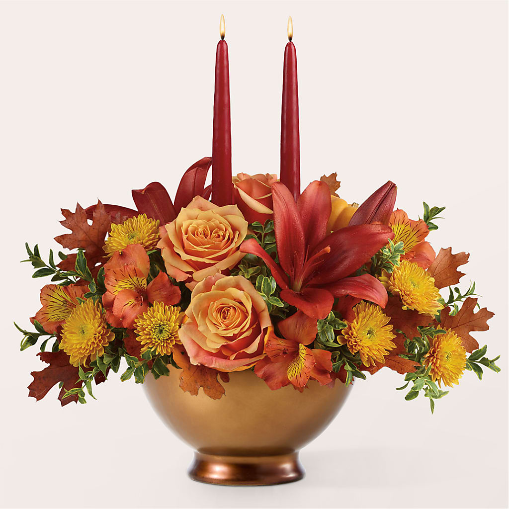 Harvest Table Centerpiece –  Rhodes Family Price Chopper, Branson MO