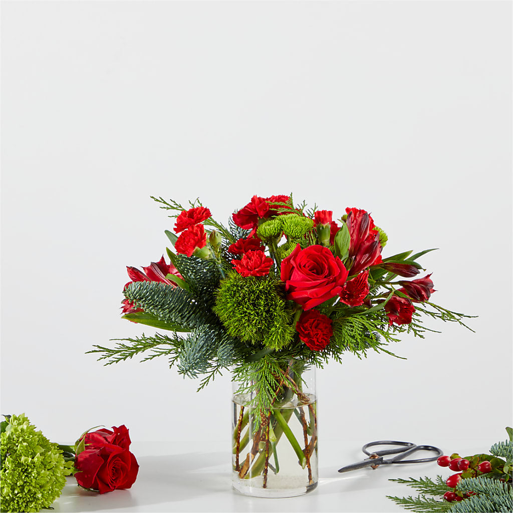 Merry Moment Bouquet – A Florist Original –  Rhodes Family Price Chopper, Branson MO