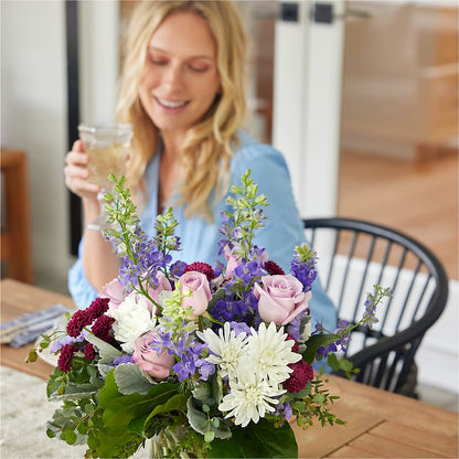 Violet Frost Bouquet –  Rhodes Family Price Chopper, Branson MO