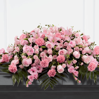 Garden of Comfort Casket Spray (Standard) –  Rhodes Family Price Chopper, Branson MO