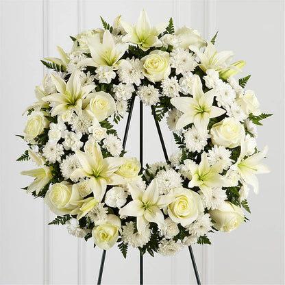 Treasured Tribute Wreath –  Rhodes Family Price Chopper, Branson MO
