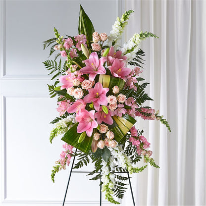 Elegant Embrace Standing Spray –  Rhodes Family Price Chopper, Branson MO