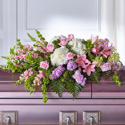 Life's Gratitude Casket Spray –  Rhodes Family Price Chopper, Branson MO