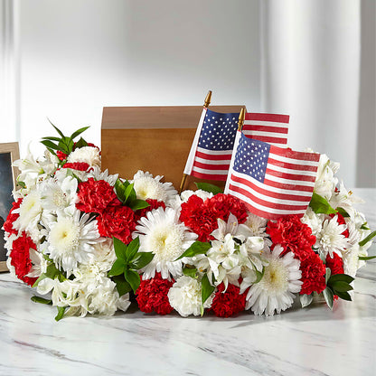 Spirit of Patriotism Cremation Adornment –  Rhodes Family Price Chopper, Branson MO