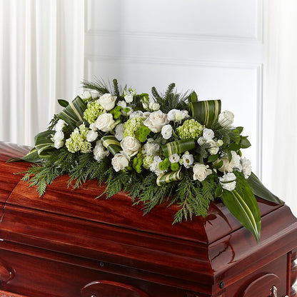 Hopeful Gesture Casket Spray –  Rhodes Family Price Chopper, Branson MO