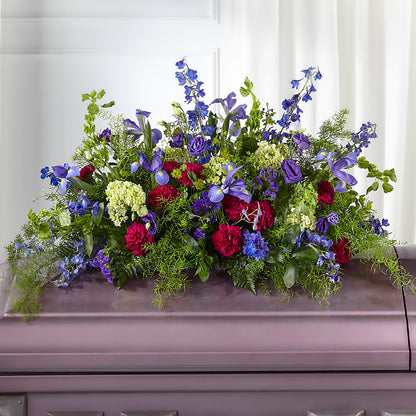Always Treasured Casket Spray –  Rhodes Family Price Chopper, Branson MO