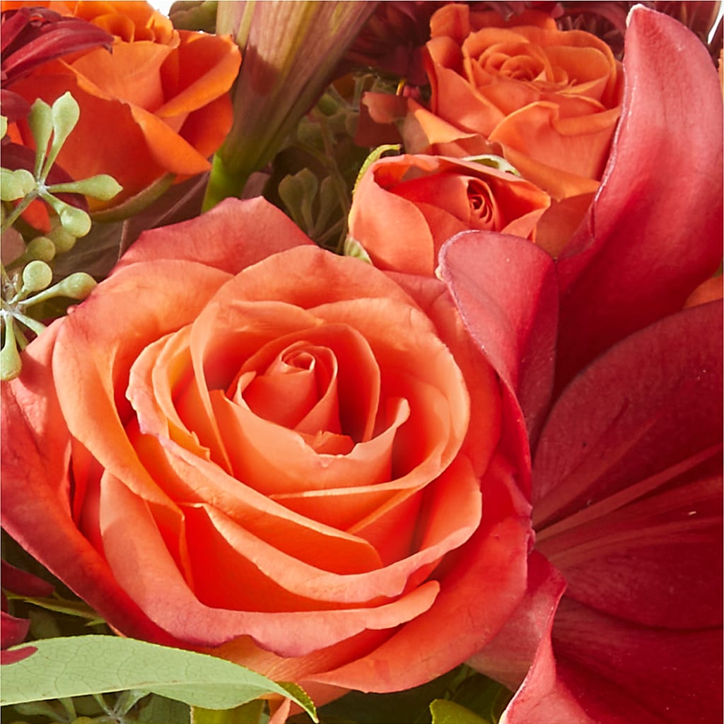 Crimson Leaves Bouquet –  Rhodes Family Price Chopper, Branson MO