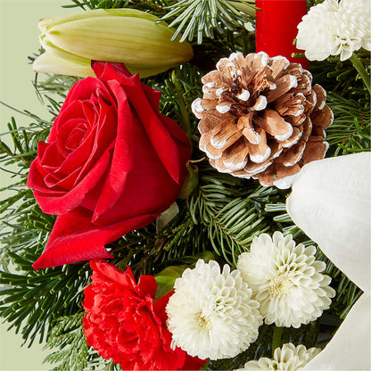 Seasonal Festivities Centerpiece –  Rhodes Family Price Chopper, Branson MO