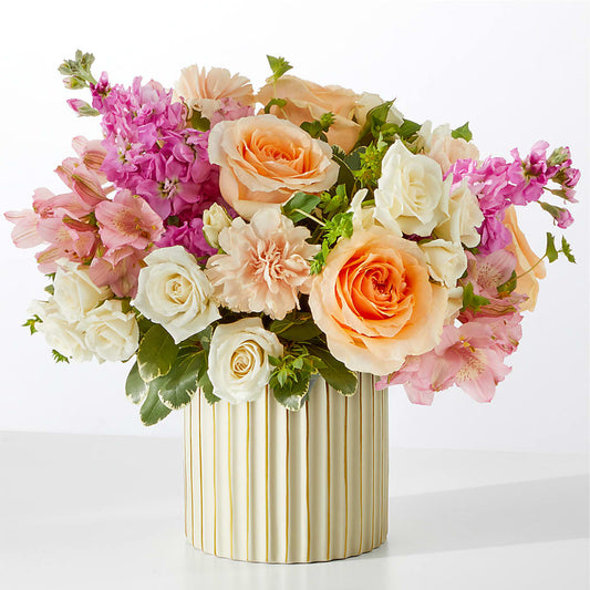 Paradise Bouquet with Ivory Vase –  Rhodes Family Price Chopper, Branson MO