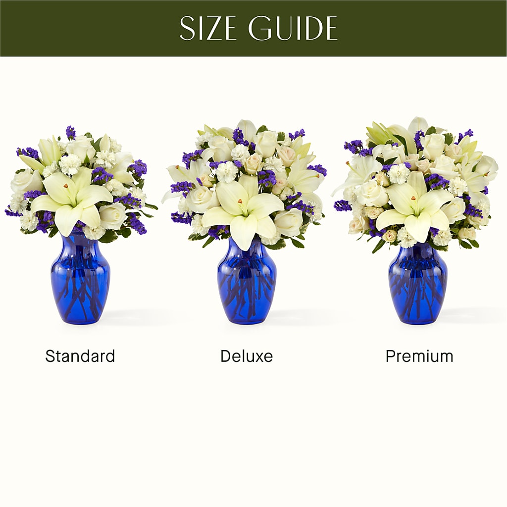 Sapphire Rush Bouquet –  Rhodes Family Price Chopper, Branson MO