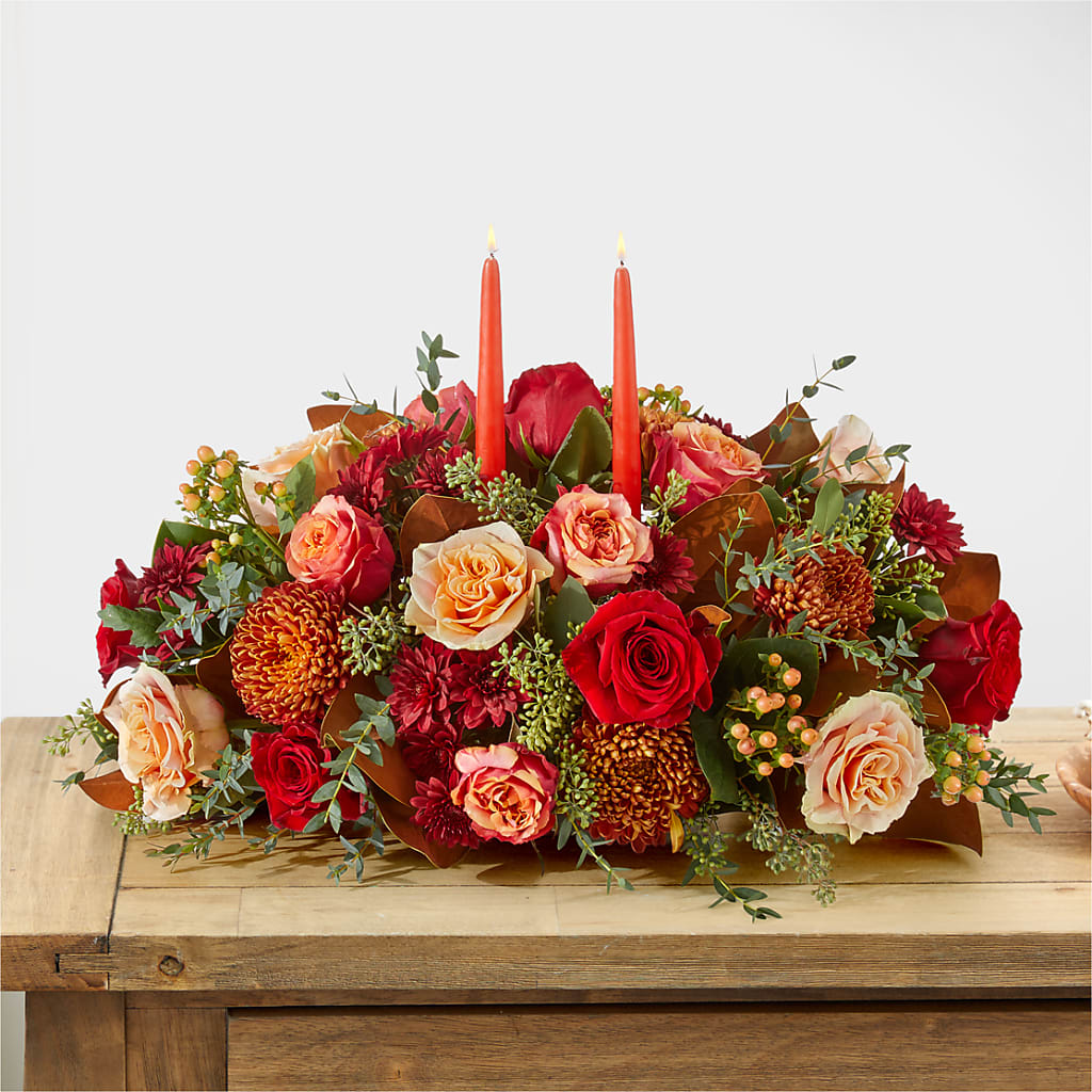 Gather Near Centerpiece –  Rhodes Family Price Chopper, Branson MO