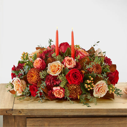 Gather Near Centerpiece –  Rhodes Family Price Chopper, Branson MO