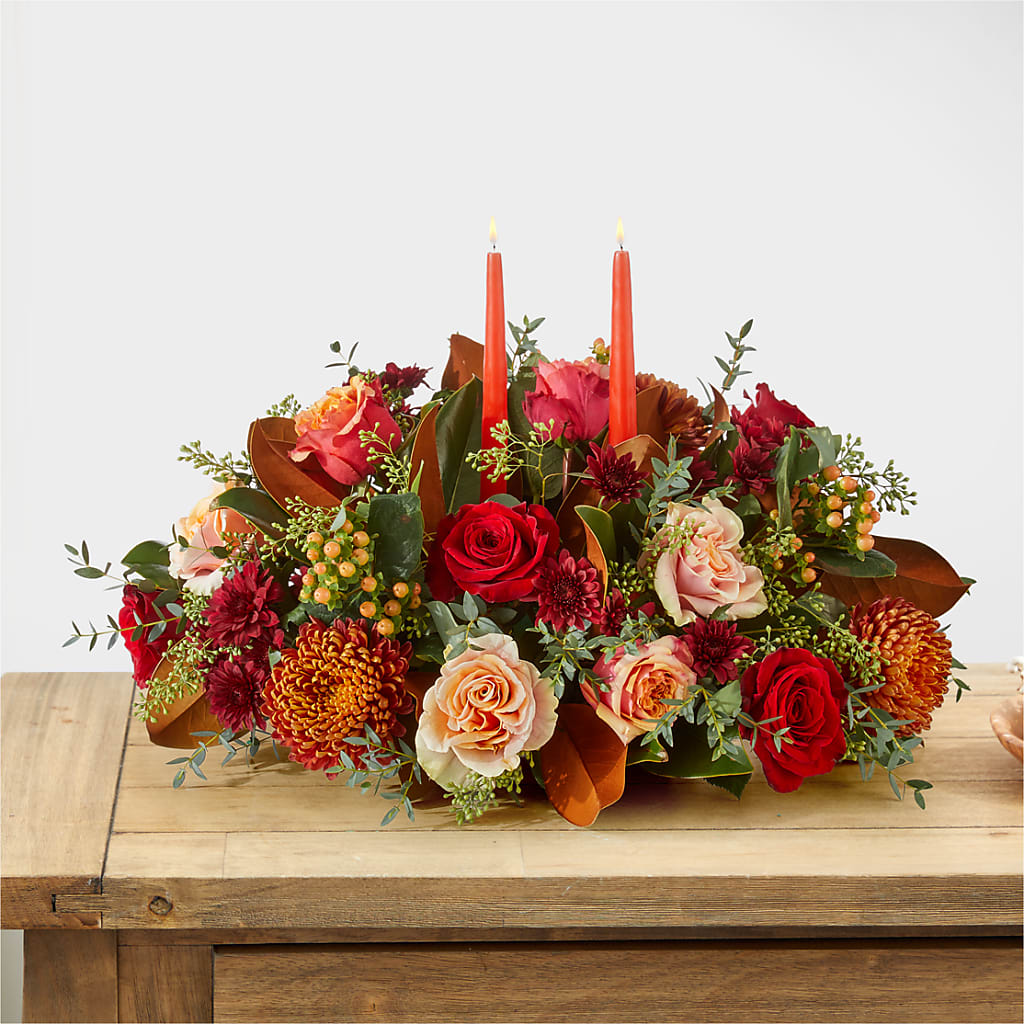 Gather Near Centerpiece –  Rhodes Family Price Chopper, Branson MO